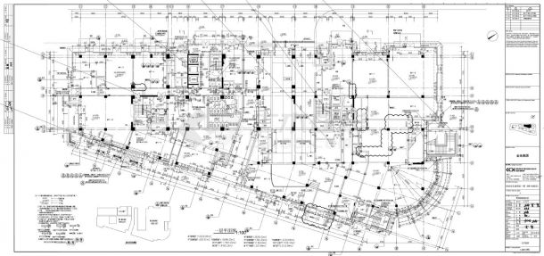 某市区高层综合体地块结构设计图-图一