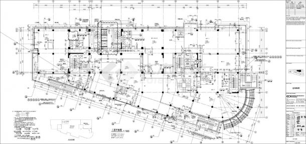 某市区高层综合体地块结构设计图-图二