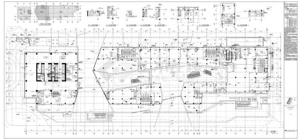 太子广场 DS-03-109.11.13.15.17裙房一至五层电力平面CAD图-图一
