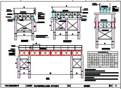 汽车钢栈桥和钻孔钢平台组合施工方案-图二