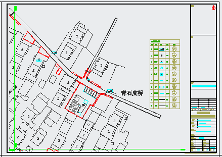 青石皮桥L4-1-3公共设施布置平面图-图二