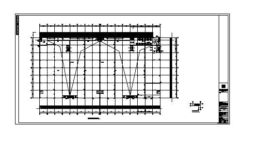 山东济南仓库项目结构设计图_图1