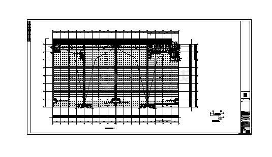 山东济南仓库项目结构设计图-图二