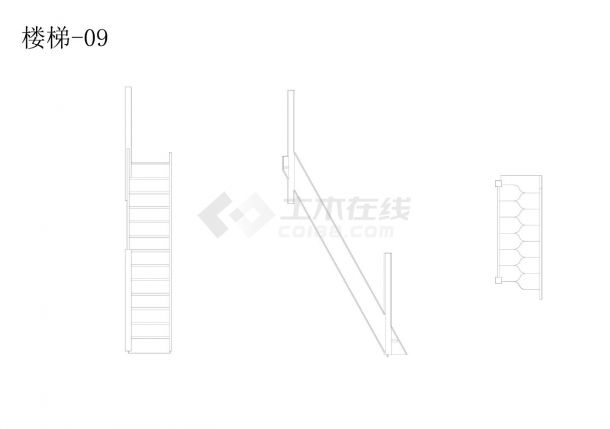 CAD图库 - 设备类 - 游乐设备及楼梯（17种，51个块，有遮罩）CAD图-图二