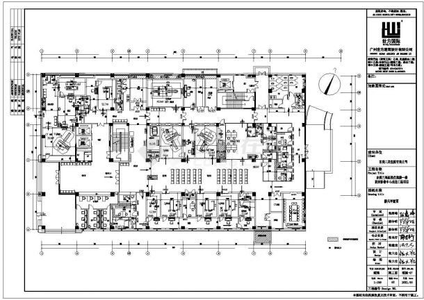 某医院住院楼一楼放射影像中心改造工程项目建筑结构CAD-图二