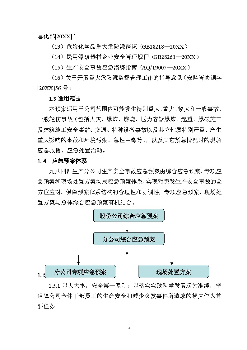 分公司综合应急预案2013.6.9改【38页】.doc-图二