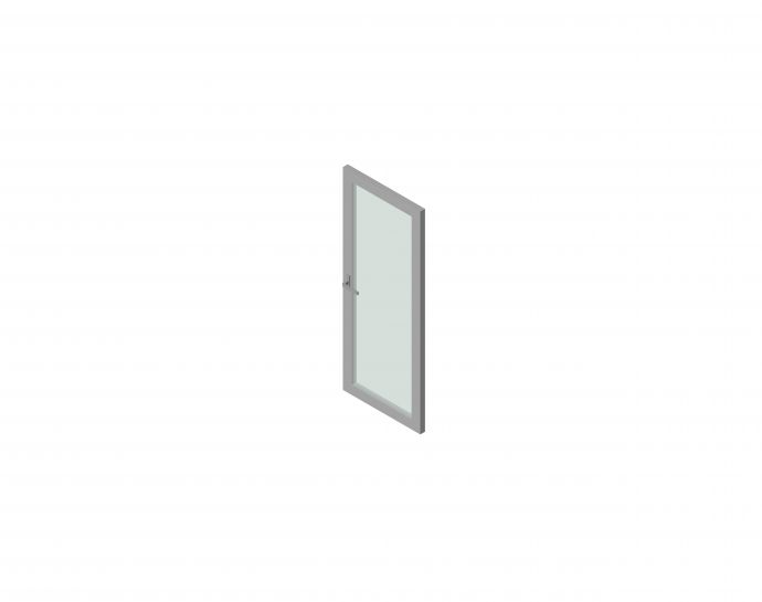 窗嵌板_50-70系列单扇平开铝窗_图1