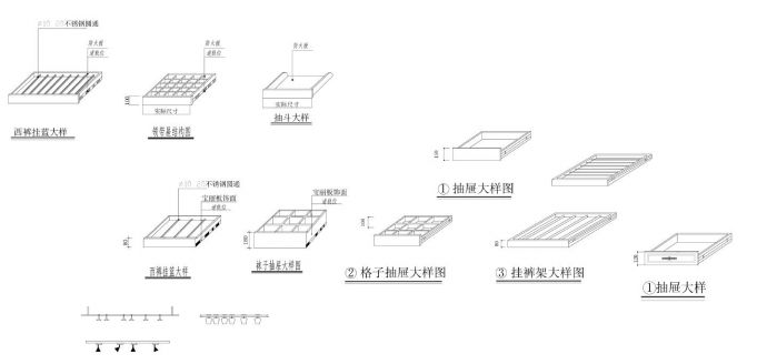 室内设计-平立面图库素材立面图库 (2)CAD图_图1