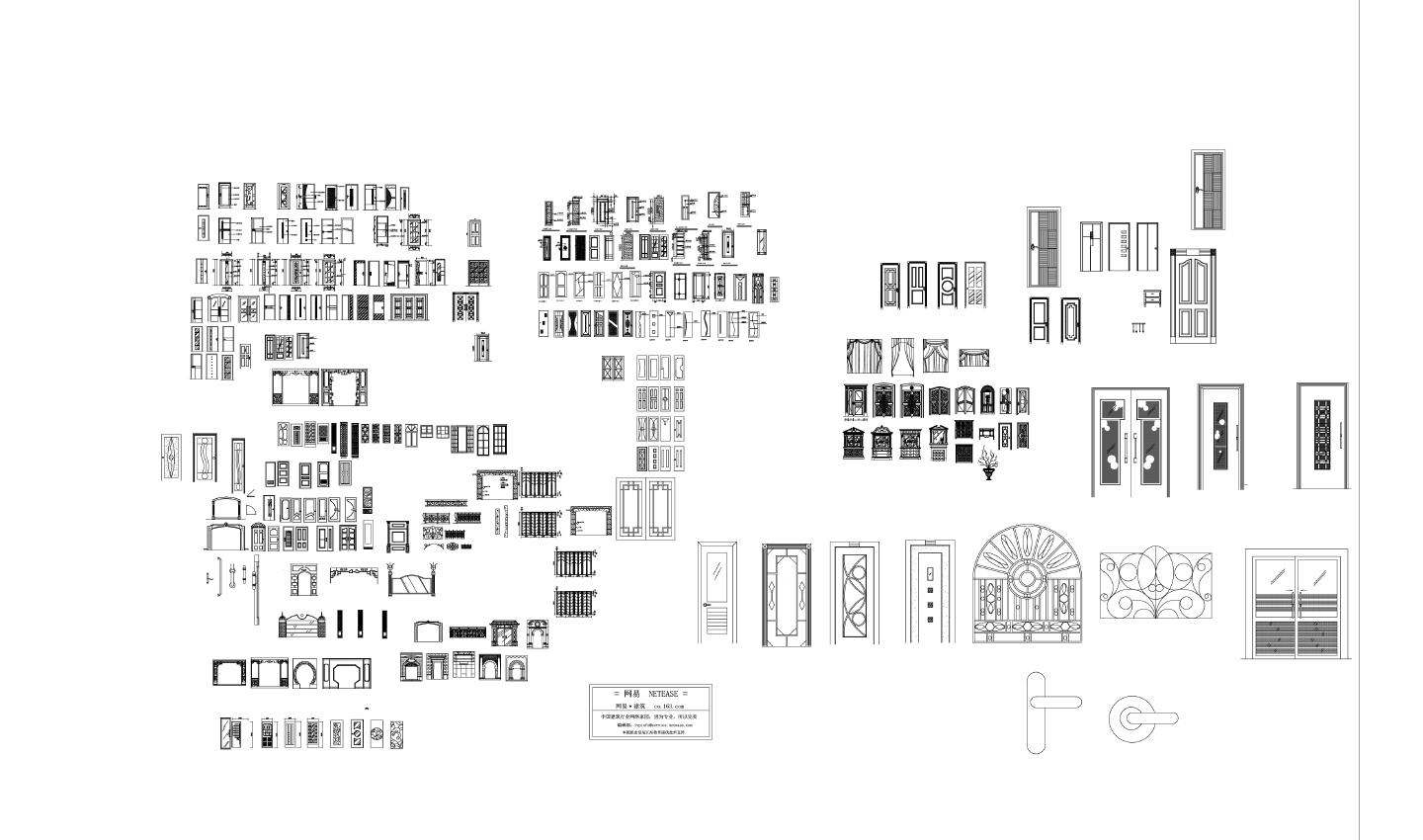 广州室内建筑设计装潢CAD平面图