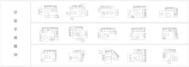 高端进口家具平立面CAD图库家装室内设计-图二