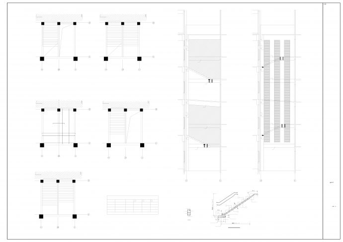 54X40米6层食堂建筑工程--结构设计_图1