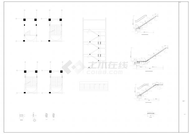 54X40米6层食堂建筑工程--结构设计-图二