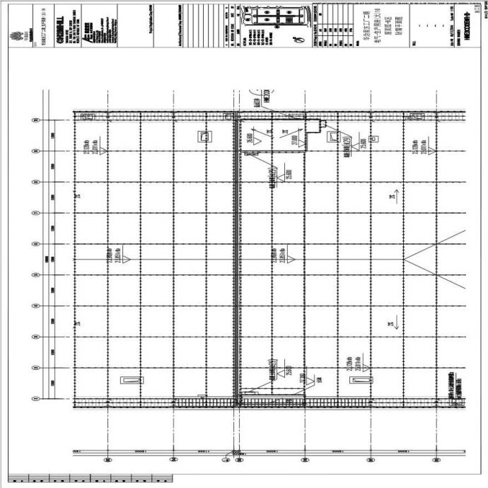 HWE2CD13ENR-B-电气-生产用房(大)16屋顶层-B区防雷平面图.pdf_图1