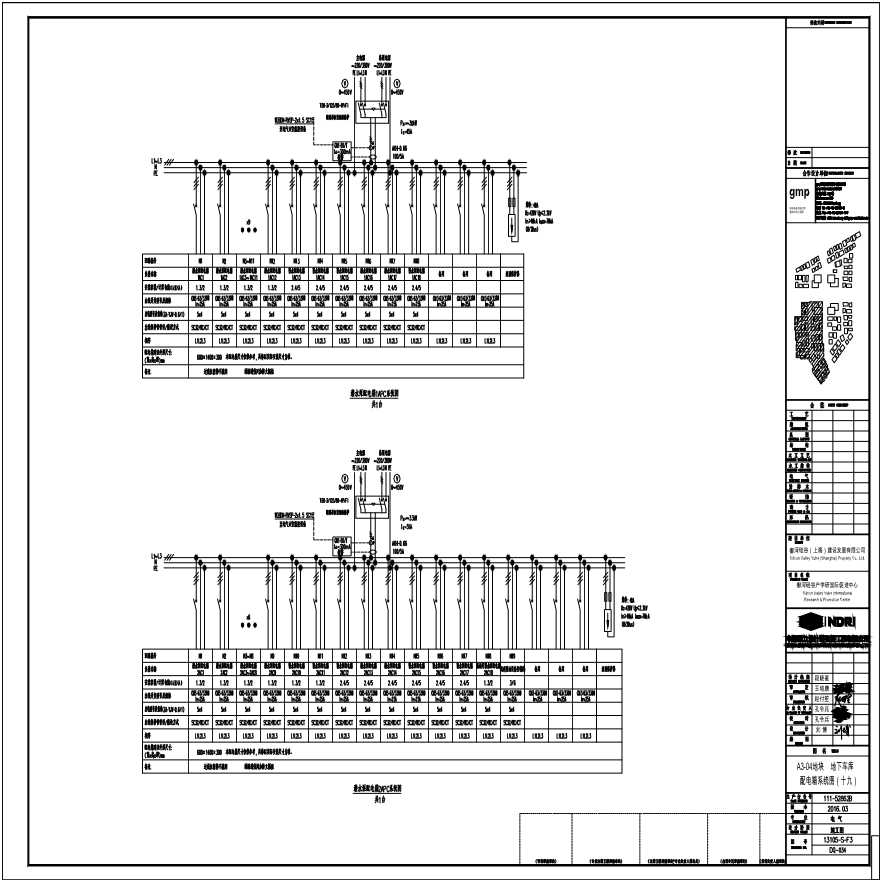 DQ- 034-A3-04 地块地下车库配电箱系统图（十九）.pdf-图一