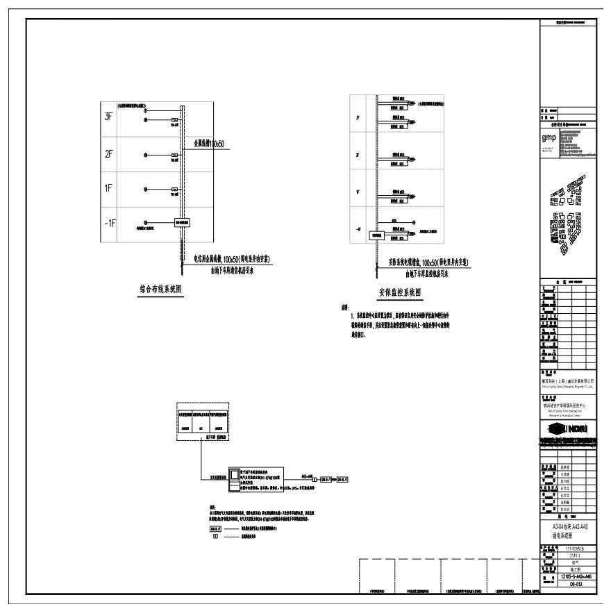 A3-04 地块 A42-A46 弱电系统图.pdf-图一