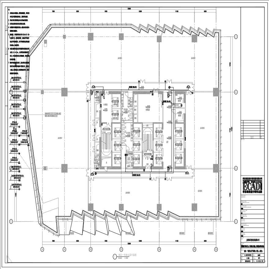 2016-04-25 E-2-25-114 南区一号楼五层平面图（安防、对讲） E-2-25-114 (1).pdf-图一