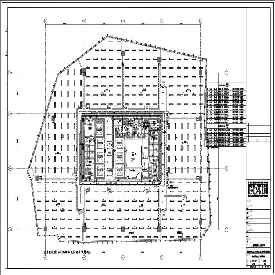 E-1-21-304 北区3号楼四层照明平面图 E-1-21-304 (1).pdf-图一