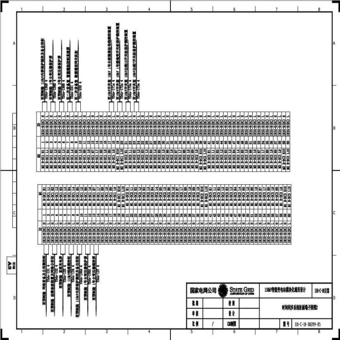 110-C-10-系统柜面端子排图2.pdf_图1