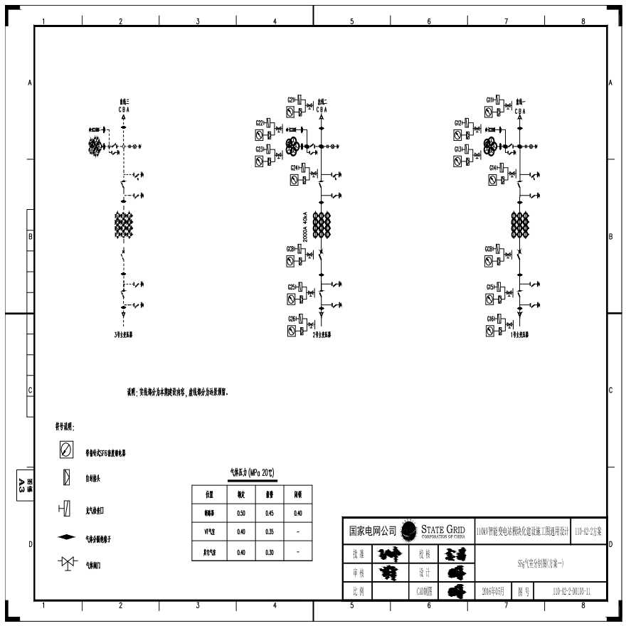 110-A2-2-D0103-11 SF6气室分割图（方案一）.pdf-图一