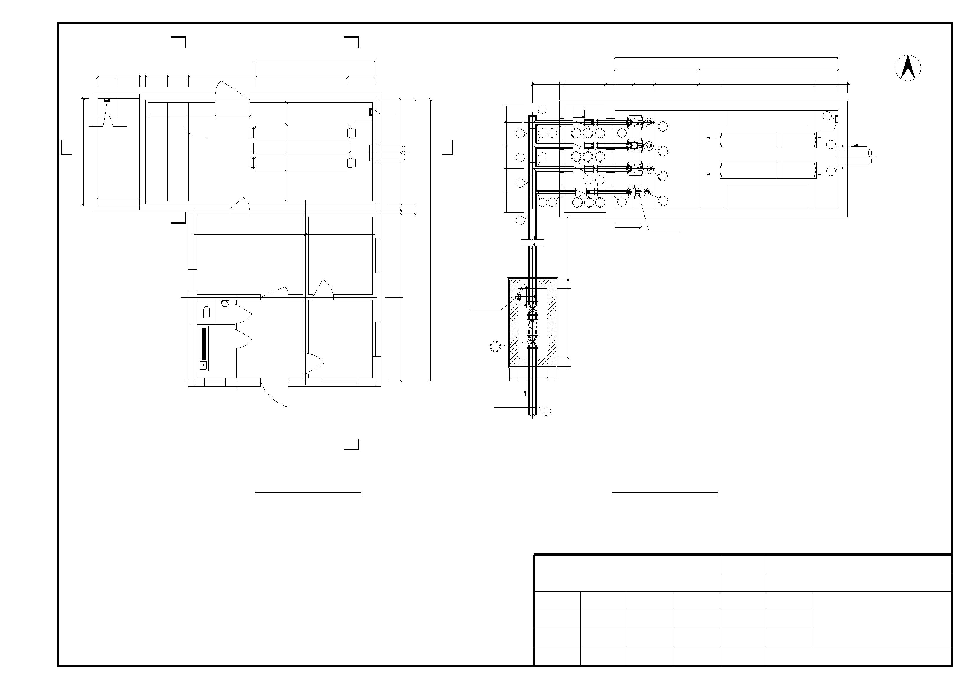 某污水厂配套管网1万吨污水泵站工艺设计图