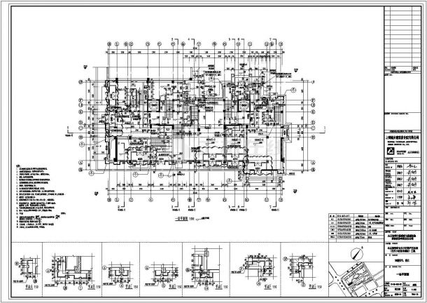 某片区小区棚户区改造工程全套CAD施工图-图二