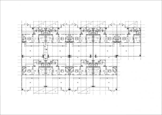 某地大型合院结构设计图_图1