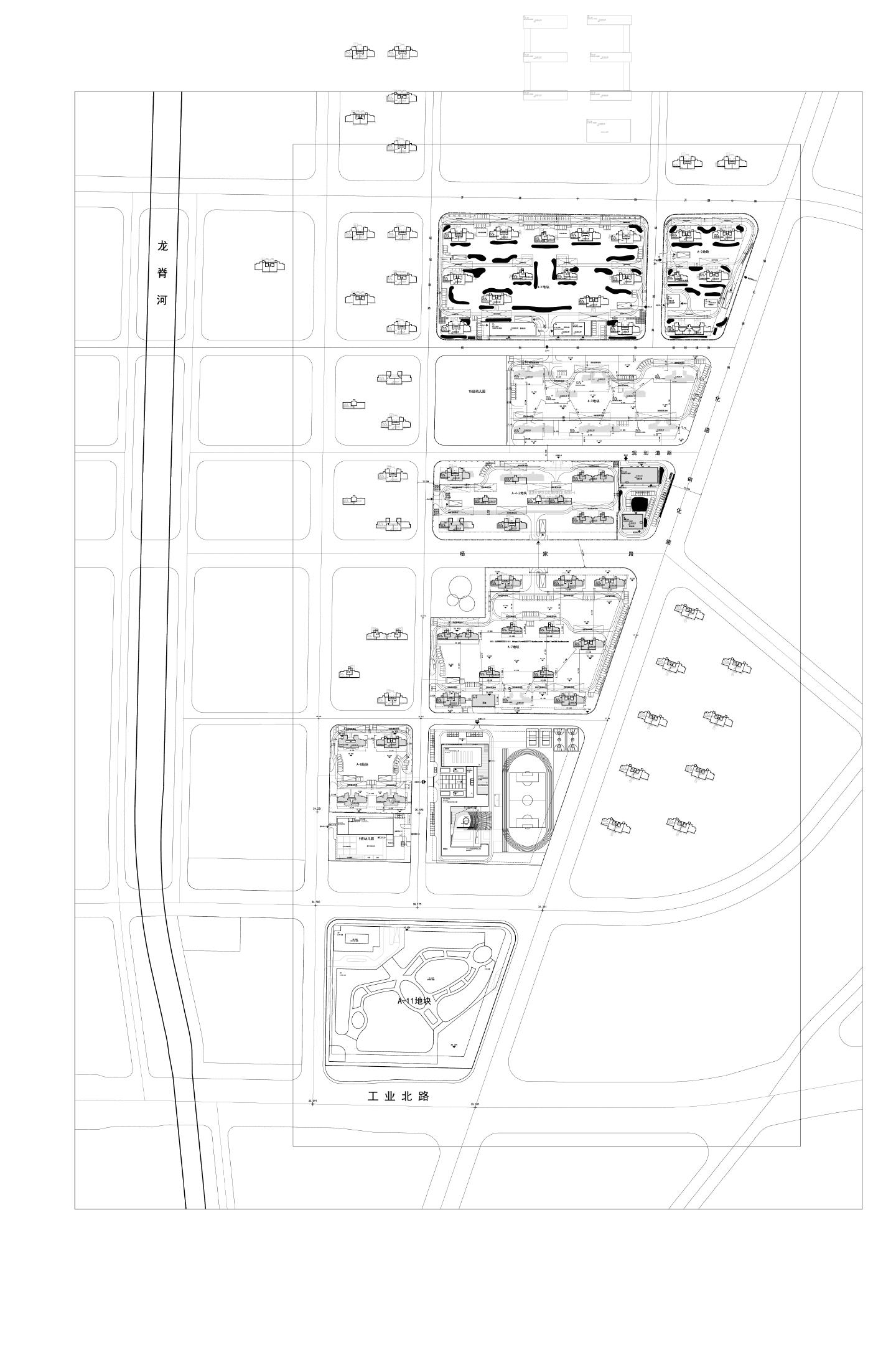 大悦城A2地块规划总图