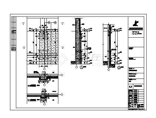 某四合院建筑CAD平面设计图-图一
