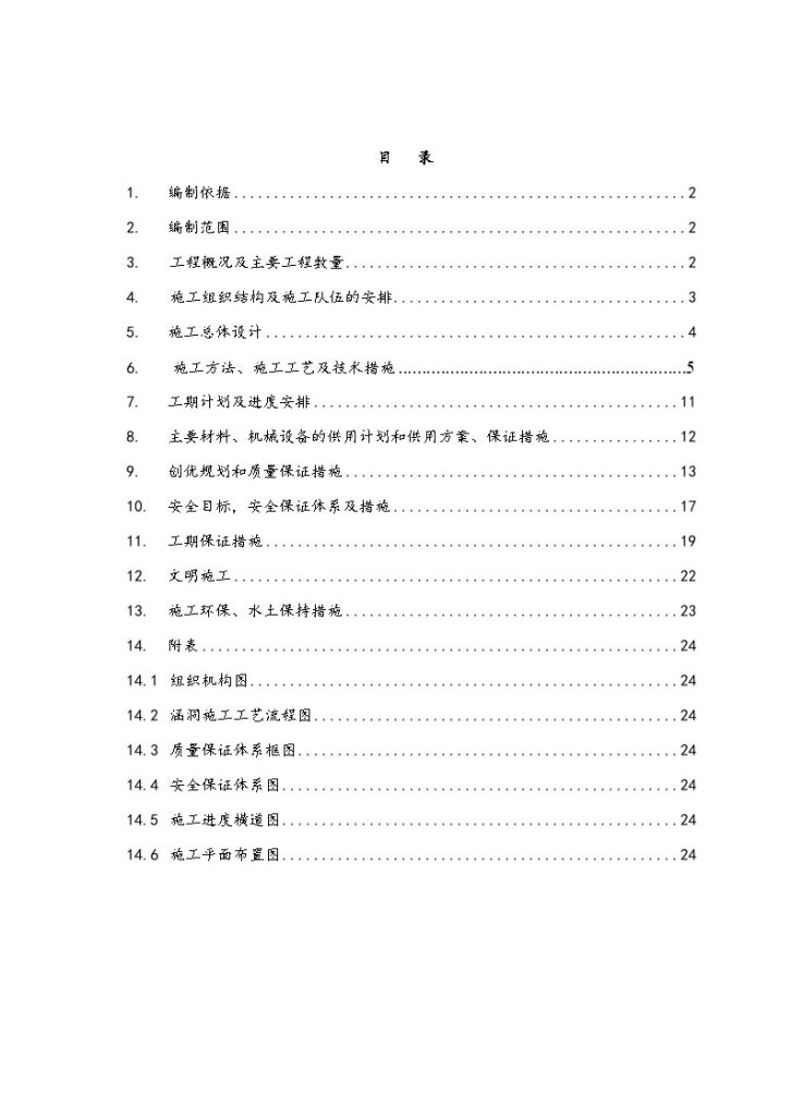 某工程115m盖板涵125m框架涵施工组织设计-图二