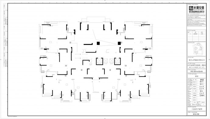 某建筑二层平面图CAD_图1