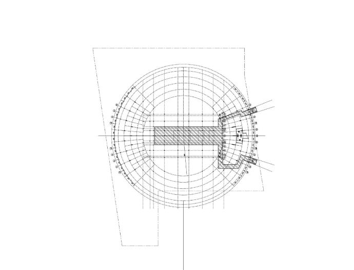 某某建筑结构平面图CAD图_图1
