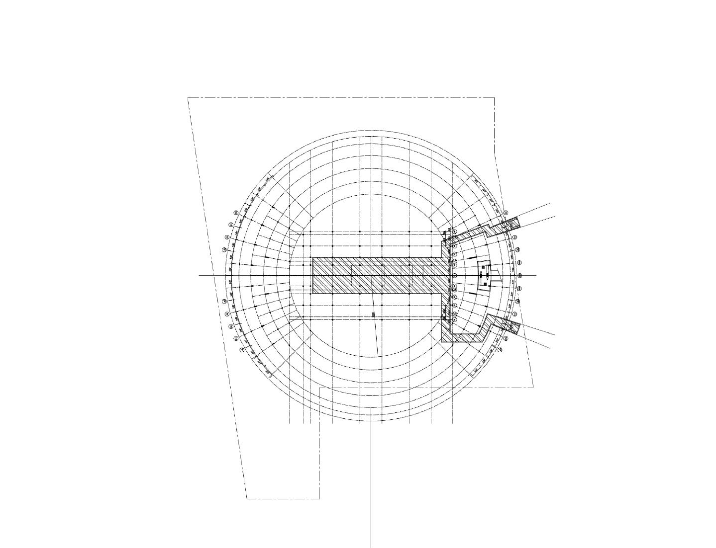 某某建筑结构平面图CAD图