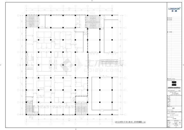 商业建筑设计平面cad标准模块2-图二