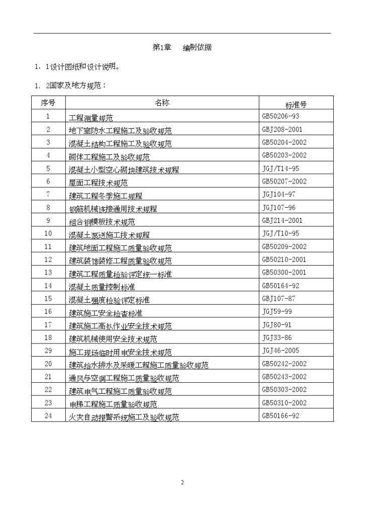 保定某高层住宅项目施工组织设计-图二