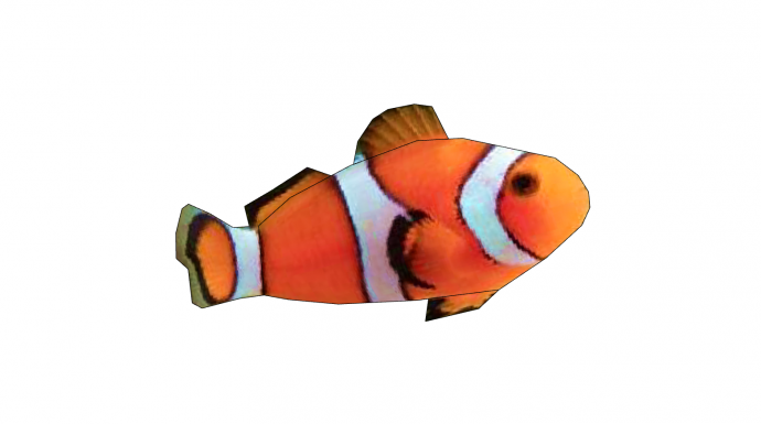 水族馆热带鱼类动物su模型_图1