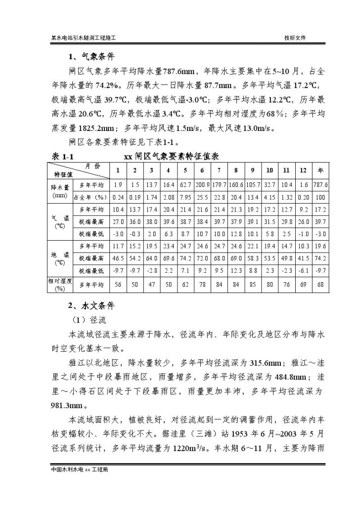 [云南]某水电站引水隧洞工程投标技术标(596页)-图二