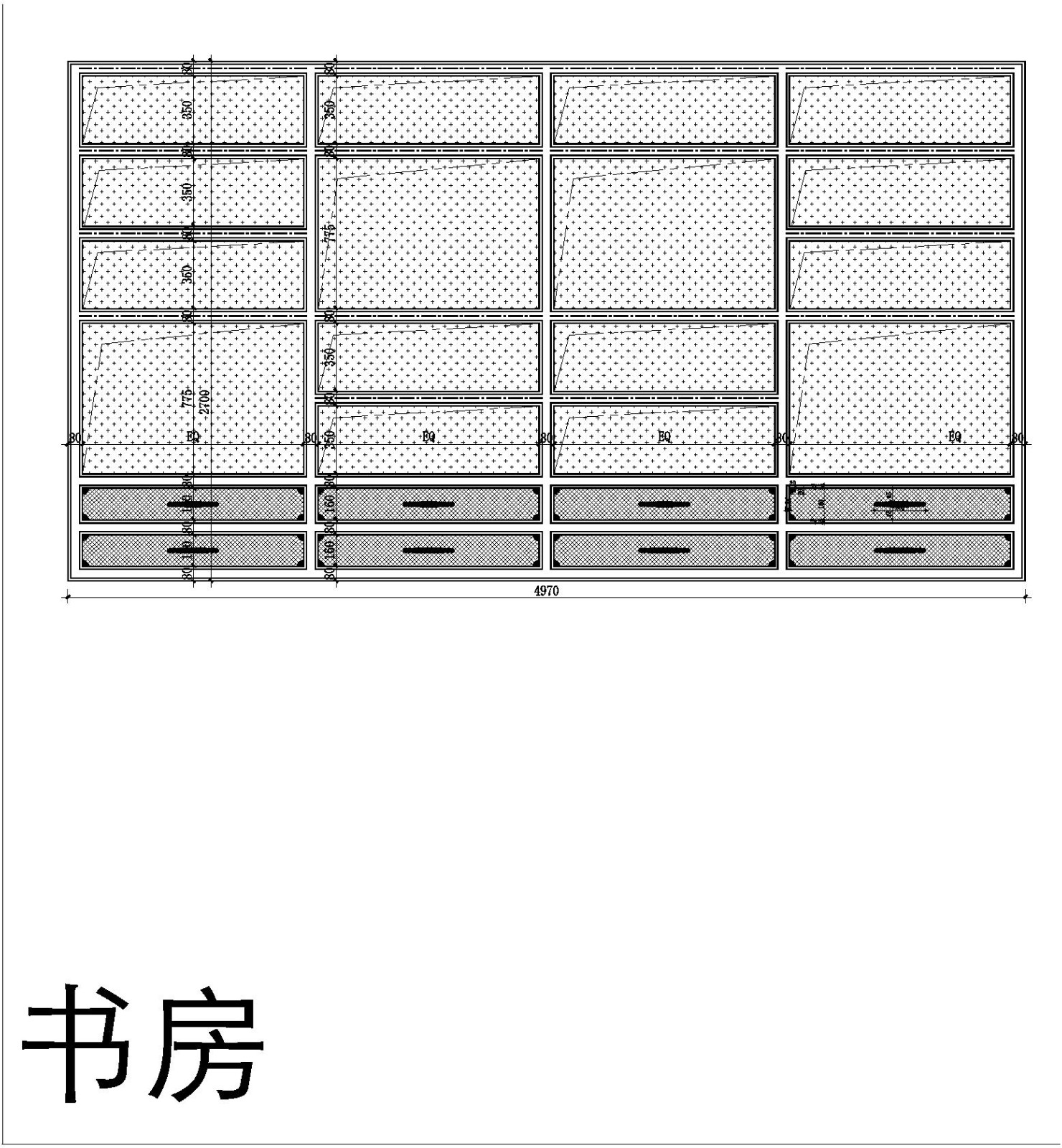 主人睡房男衣帽间柜子