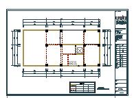 楼房平面部分施工图CAD
