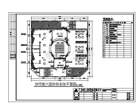 金融博物馆安防平面图-图一