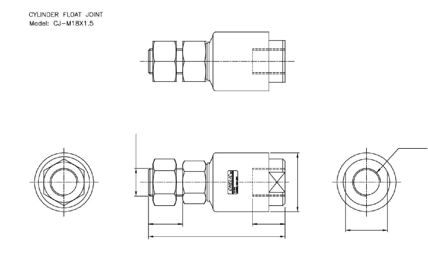 某某CJ-M18X1.5钢结构平面图CAD图
