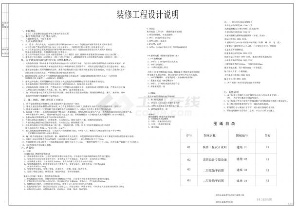 泗洪县金霖老年公寓室内装修工程施工图-图二