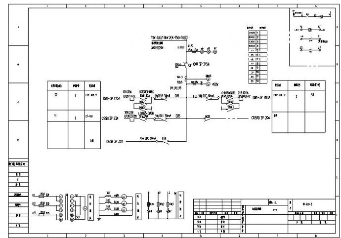 配电箱系统图系统图3.dwg_图1