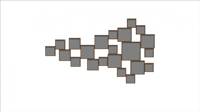 墙饰摆件灰色方块su模型_图1