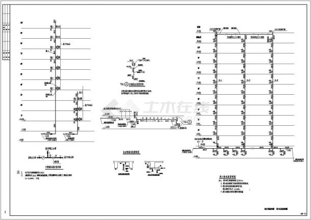 富园悦府7号楼给排水及水灭火系统设计施工图-图二
