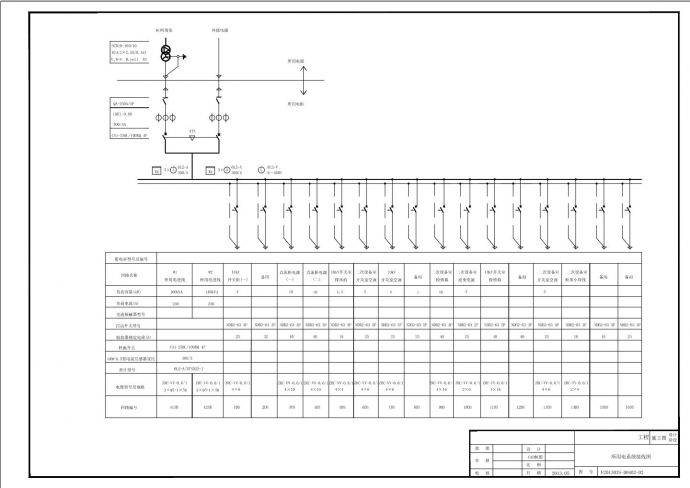 D0402-02 交流所用电系统接线图_图1