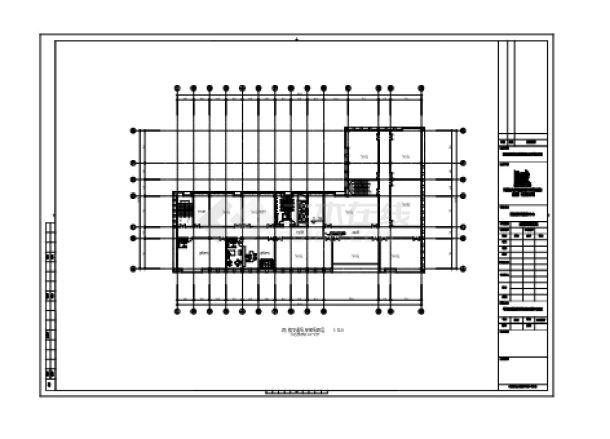 阳信新城商务行政办公中心-建施平面CAD图-图二