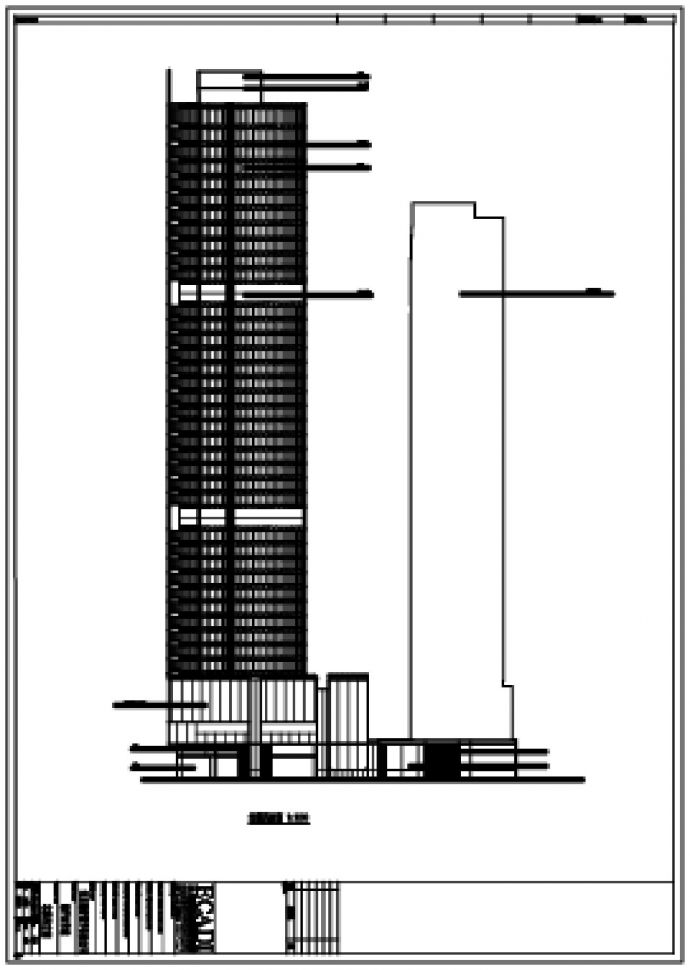 某地高层CBD综合体建筑设计详图_图1