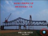 新建德广铁路黄河大桥钢桁梁架设施工方案图片1
