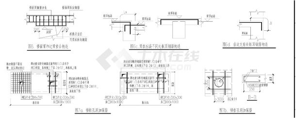 惠州单层框架结构门卫室结构设计CAD施工图2015-图一