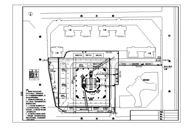 某施工现场平面布置图-图二